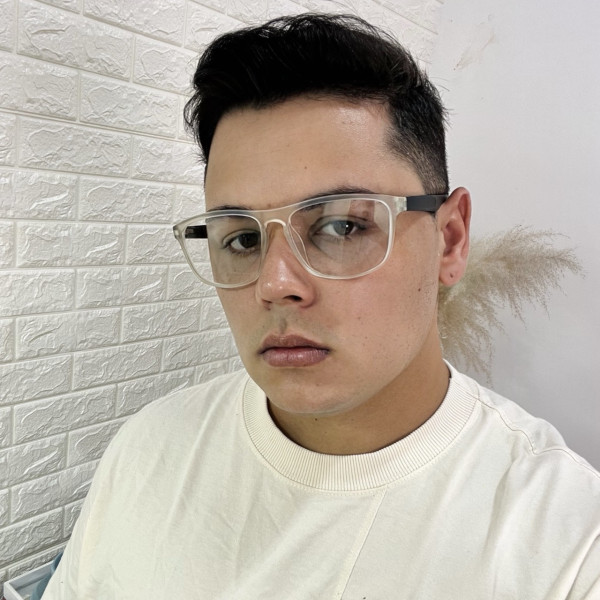 Armação de Óculos 76004 Quadrado Translucido